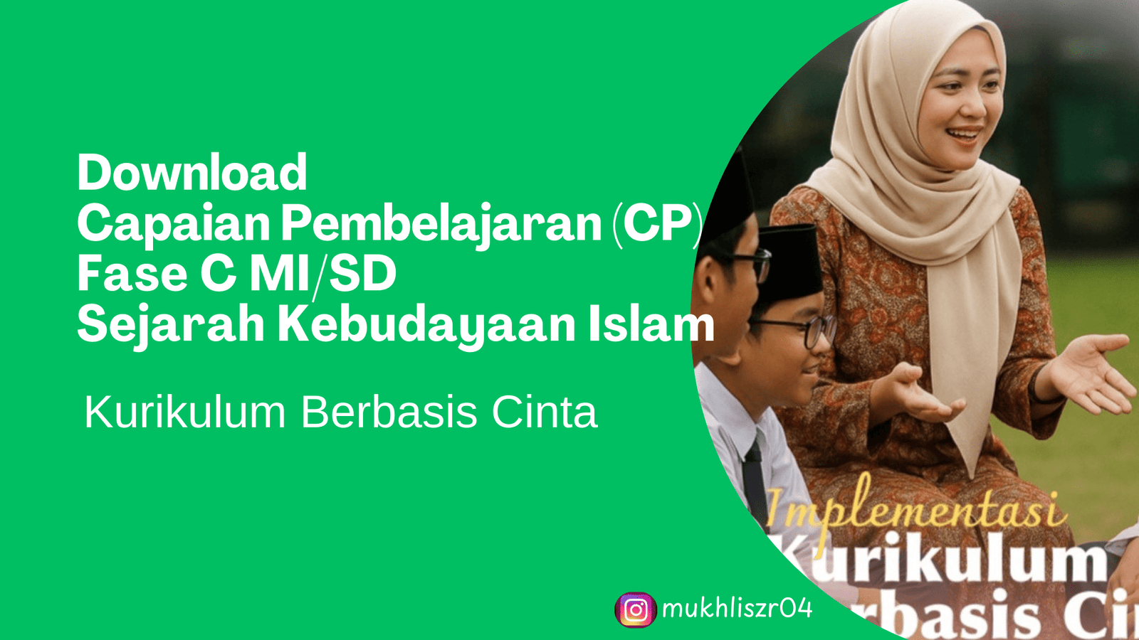 Download Pemetaan Capaian Pembelajaran Fase C/MI Sejarah Kebudayaan Islam