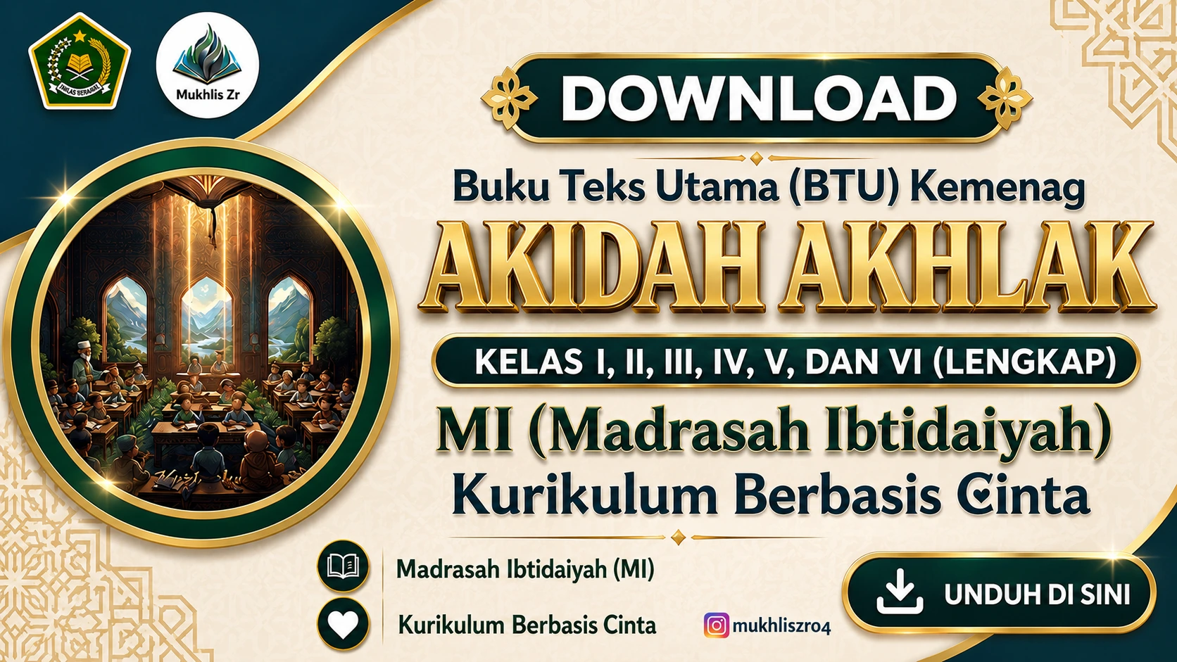 Download Buku Teks Utama Akidah Akhlak
