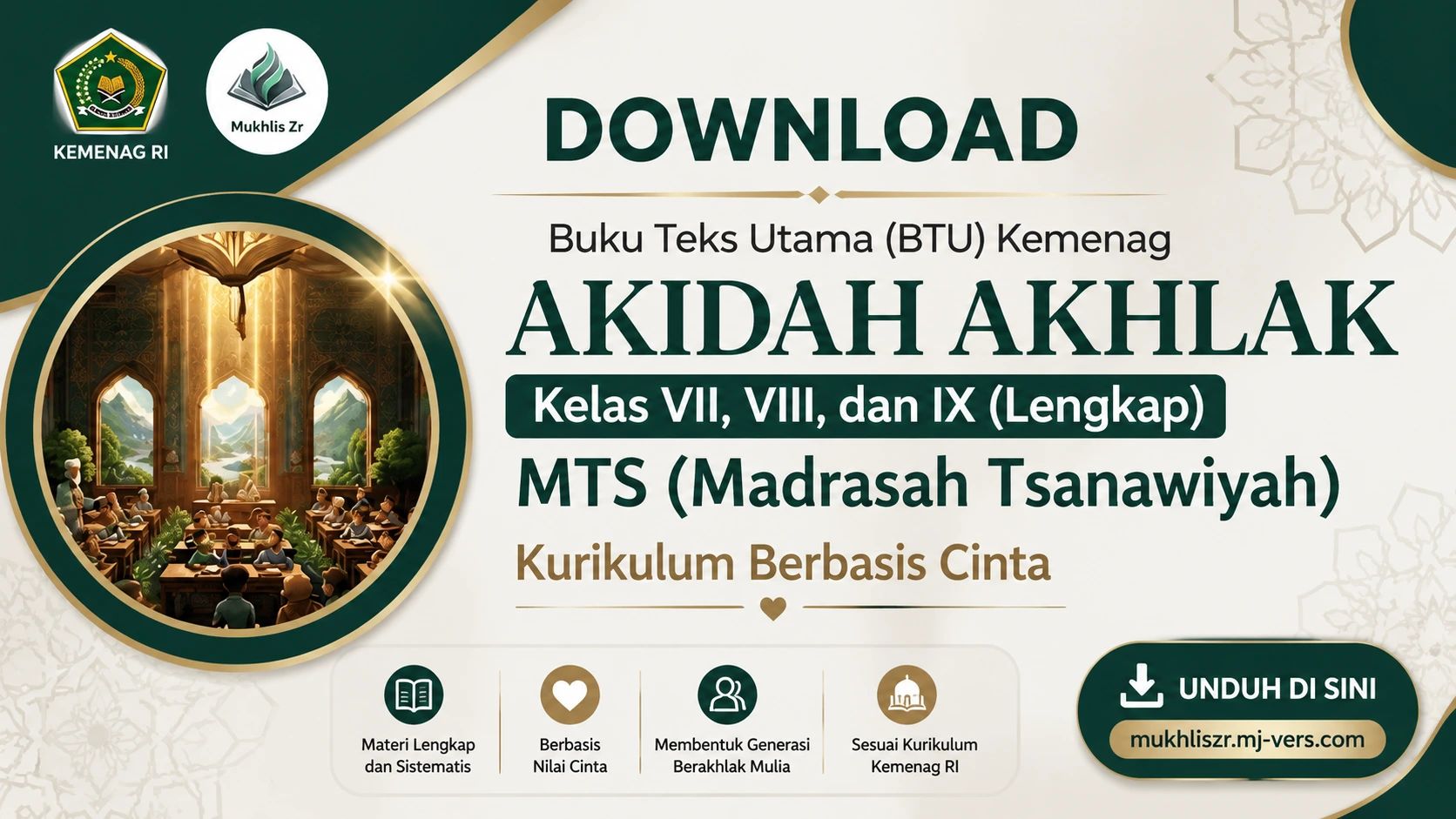 Download Buku Akidah Akhlak MTS Lengkap